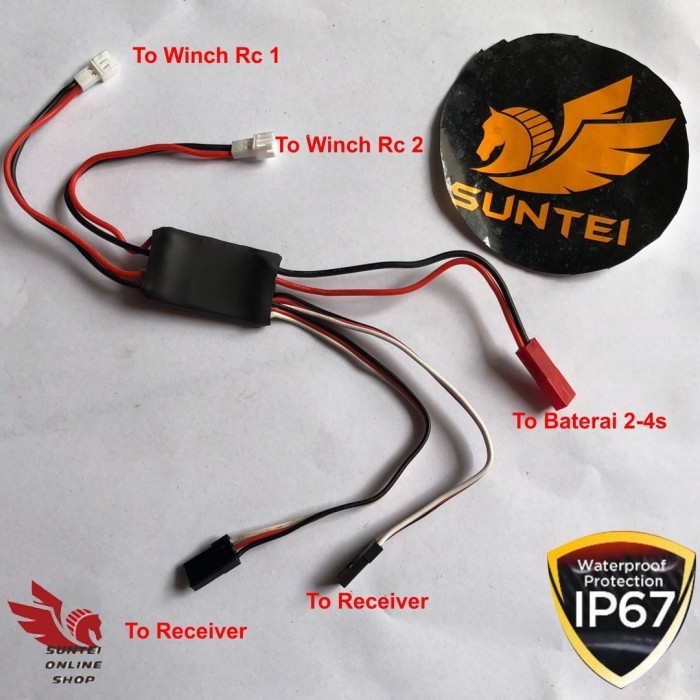 Terlaris Winch Module Speed Controller Winch Rc For Dual Winch RC SALE