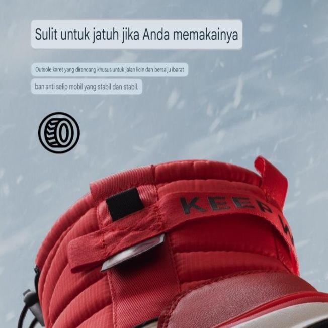 Sepatu boot winter wanita Z3001 GM