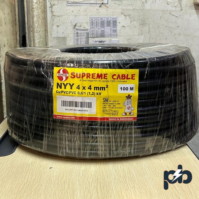 Kabel Nyy 4 X 4 Mm Merk Supreme / Kabel Nyy 4 X 4Mm Supreme