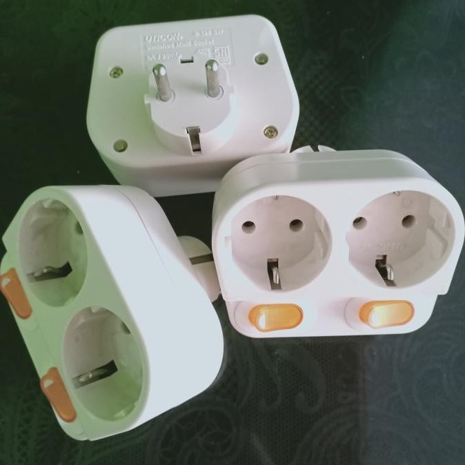 TERMURAH STOP KONTAK UTICON MULTI SWITCH / UTICON SWITCHED MULTI SOCKET (2LB)