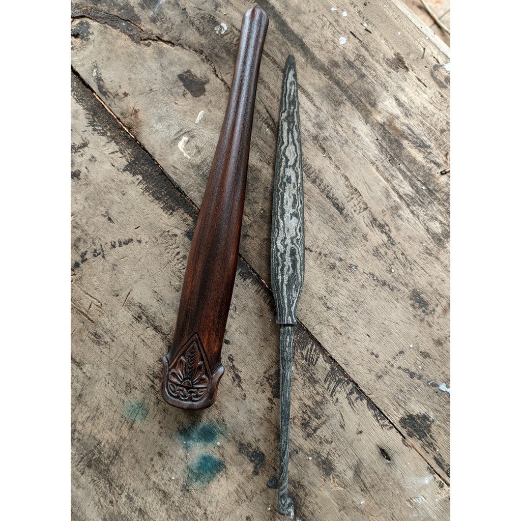 Koleksi Pusaka Sepuh TUS Kudhup Cempaka Pakkong Pamekasan Pamor Wengkon Isen Meduro Koso Wingit Isti