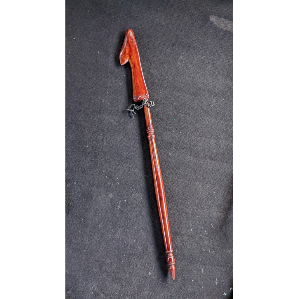 Kolektor Item Pusaka Sepuh TUS Nenggolo Jumbo Plus Rantai Pamor Banyu Mili Illining Warih