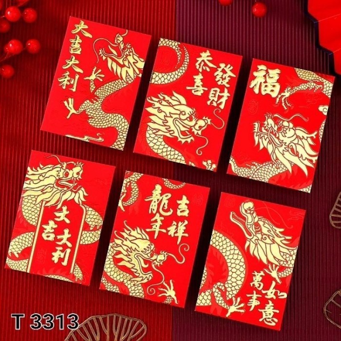 

Imlek ANGPAU PENDEK TEBAL - ANGPAU IMLEK 2024 SHIO NAGA - HONGBAO - PDK-NAGA-T3313 !NEW