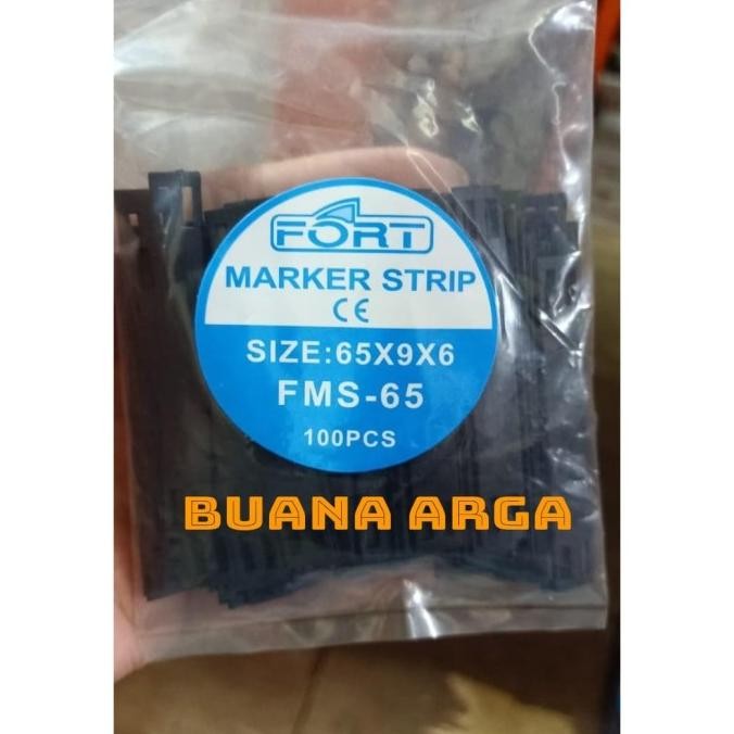 

Promo Marker Strip MS-65FORT/Marker Strip Flat Marker FMS65 COD