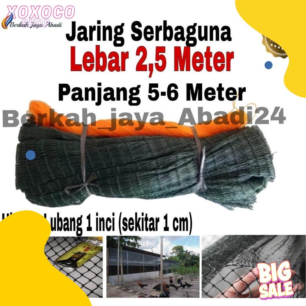 Jaring Ayam Lubang 1 Cm Lebar 2,5 Meter / Jaring Pagar Ayam / Jaring Kandang Ayam