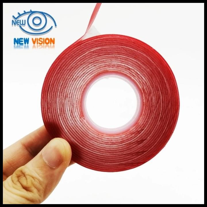 

TERMURAH DOUBLE TAPE MERAH / LEM DOUBLE TAPE MERAH MERK NEW VISION !
