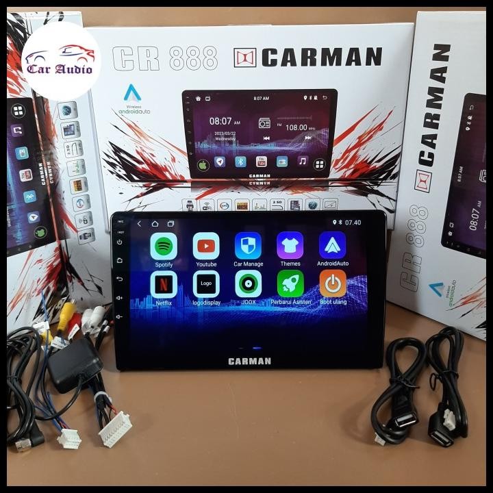 TERMURAH DOUBLE DIN ANDROID 9 INCH HEAD UNIT ANDROID 9 INCH TV MOBIL ANDROID 9" !!