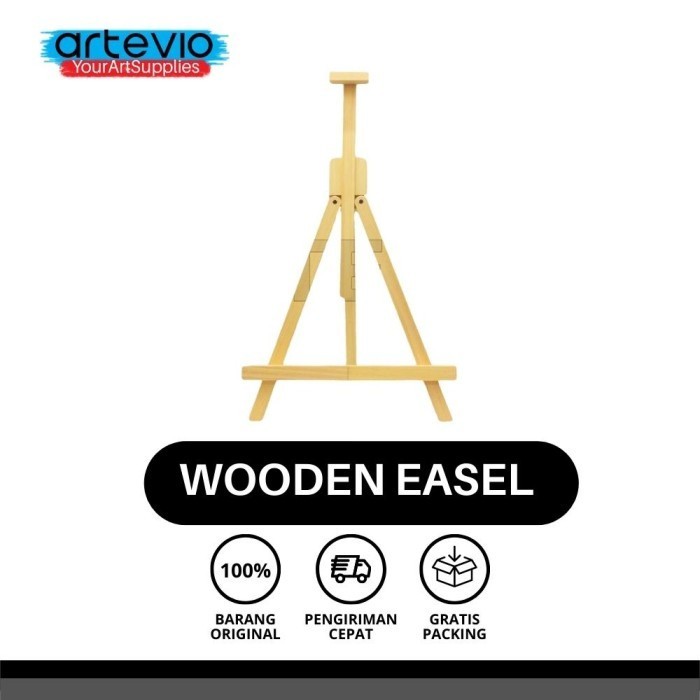 

Easel Lukis / Stand Lukis Kanvas / Sandaran Lukis