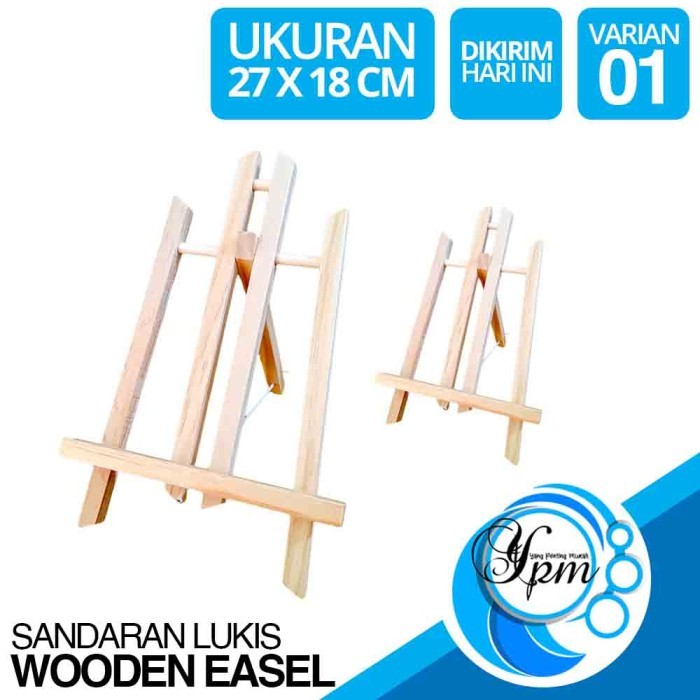 

HOT SALE! Sandaran Lukis / Easel Lukis / Wooden Art Easel