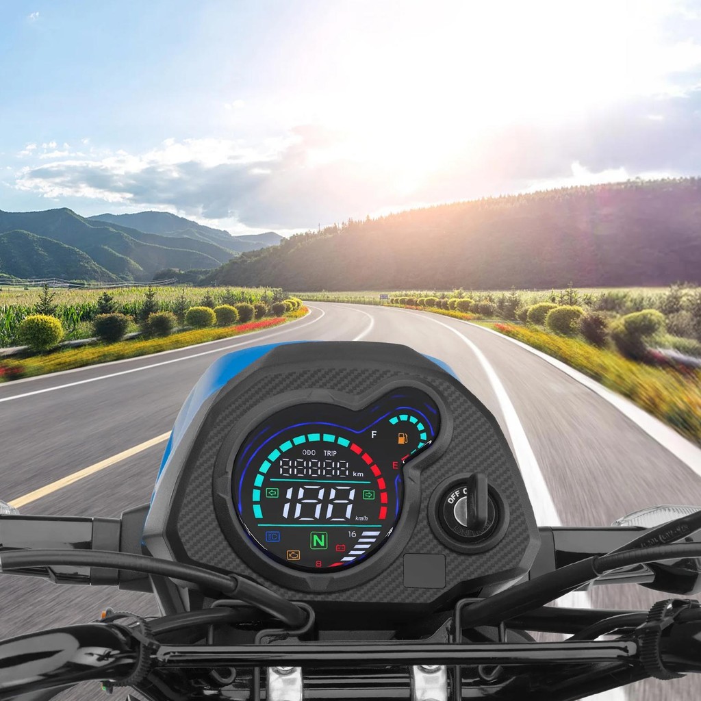 For Navi110 Digital Meter Motorcycle Tachometer Digital Speedometer For Navi Lcd Odometer For Honda 