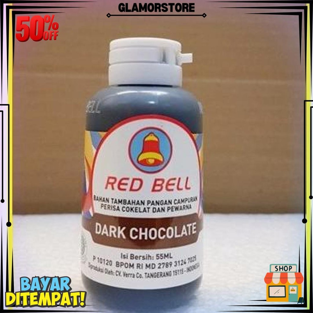 

Pewarna Dan Perisa Red Bell Rasa Dark Chocolate Coklat 55Ml Bj Terlaris