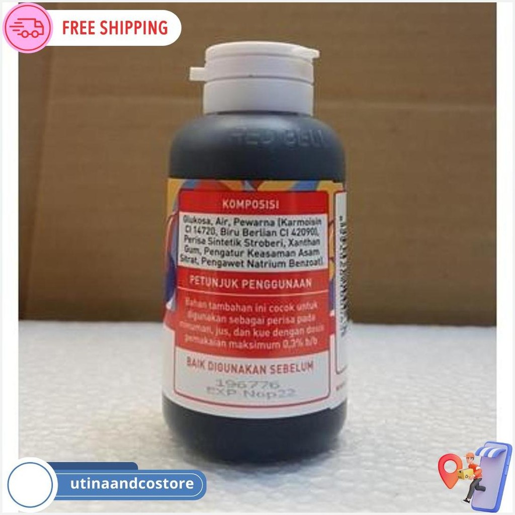 

Pewarna Dan Perisa Red Bell Rasa Strawberry 55Ml Original Produk