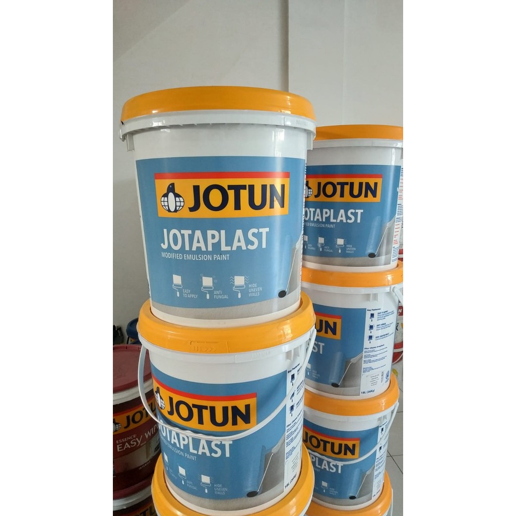 JOTUN PUTIH JOTAPLAST 25 KG / CAT TEMBOK INTERIOR / CAT PLAFON 1 PAIL