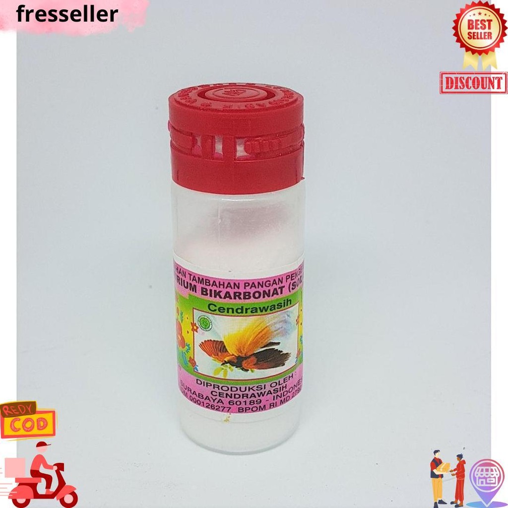 

Soda Kue Cap Cendrawasih 15Gr Bj Termurah