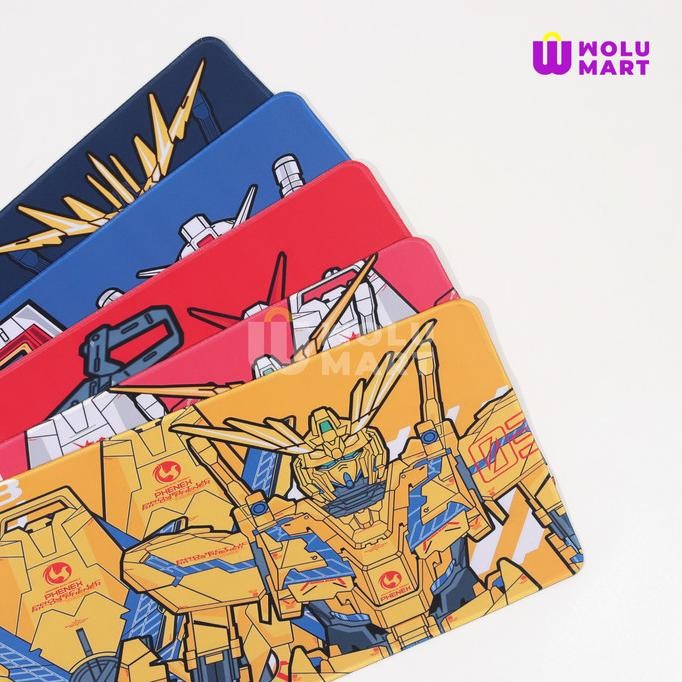 Original Gundam Series Gaming Desk Mousepad Deskmat Xl