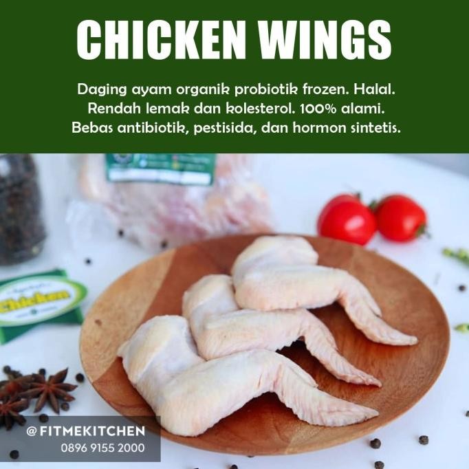 

diskon! ayam organik probiotik berkah chicken organic/ sayap chicken wings