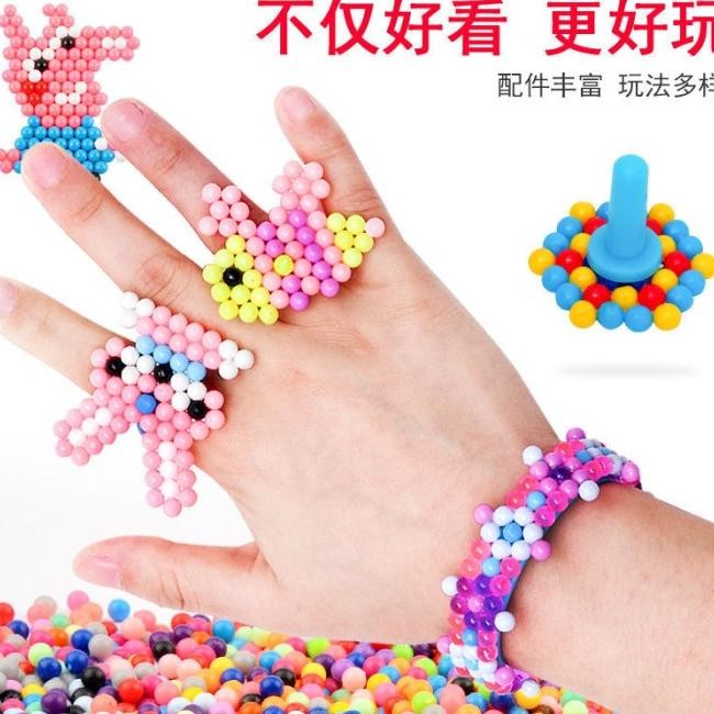 Tweedytoy Mainan Mani Air Aqua Bead Water Bead Diy Ajaib