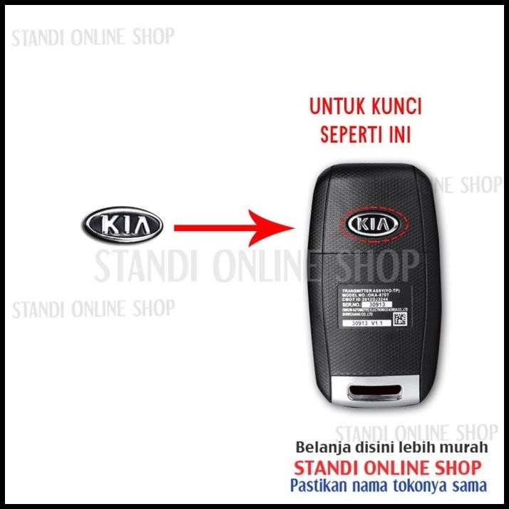 GRATIS ONGKIR EMBLEM KUNCI STICKER LOGO KUNCI KIA SORENTO RIO CARRENS 