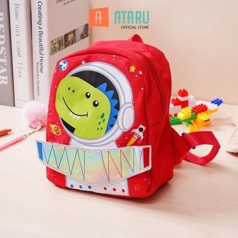 

diskon! ataru tas ransel anak dino astronaut dengan wings random kids backpack tas punggung anak karakter ransel gendong sekolah serbaguna