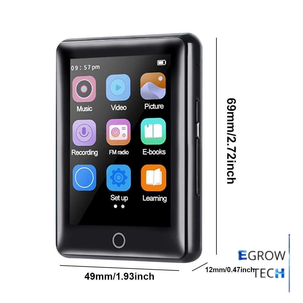 EGROW ALianDream MP3 Digital Audio Player Bluetooth 5.0 300mAh 2.5 Inch - M7