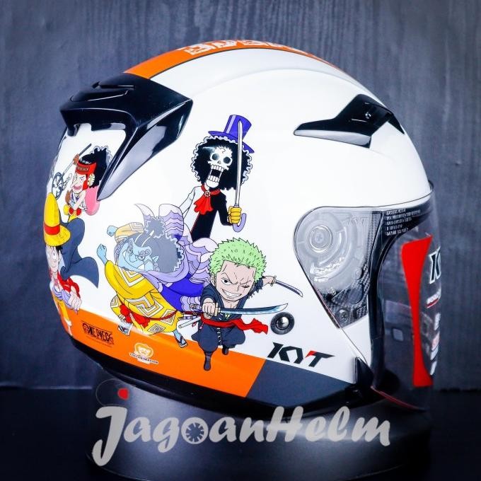 KYT HELM VENOM OPEN JUNIOR ONE PIECE #1 | WHITE | ANAK [terbaik]