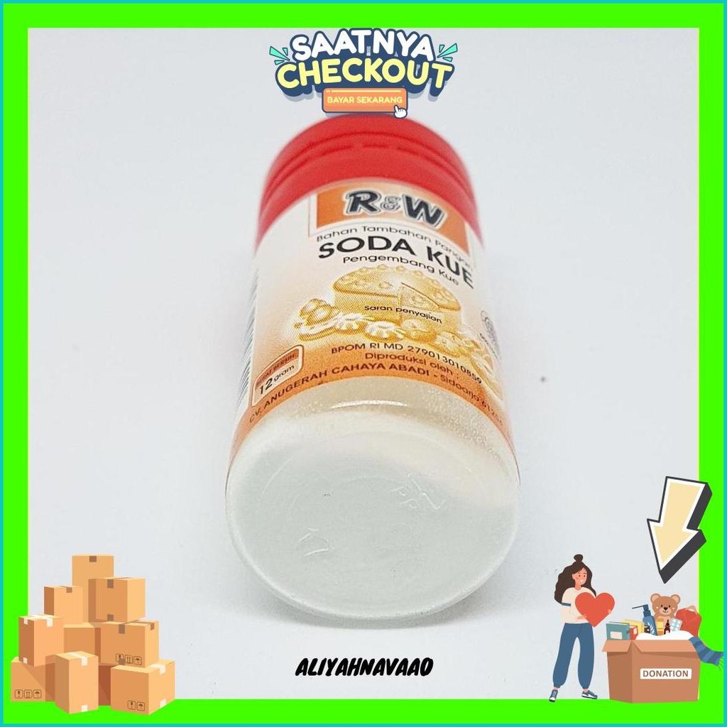 

Soda Kue R&W Botol 10 Gr Terlaris