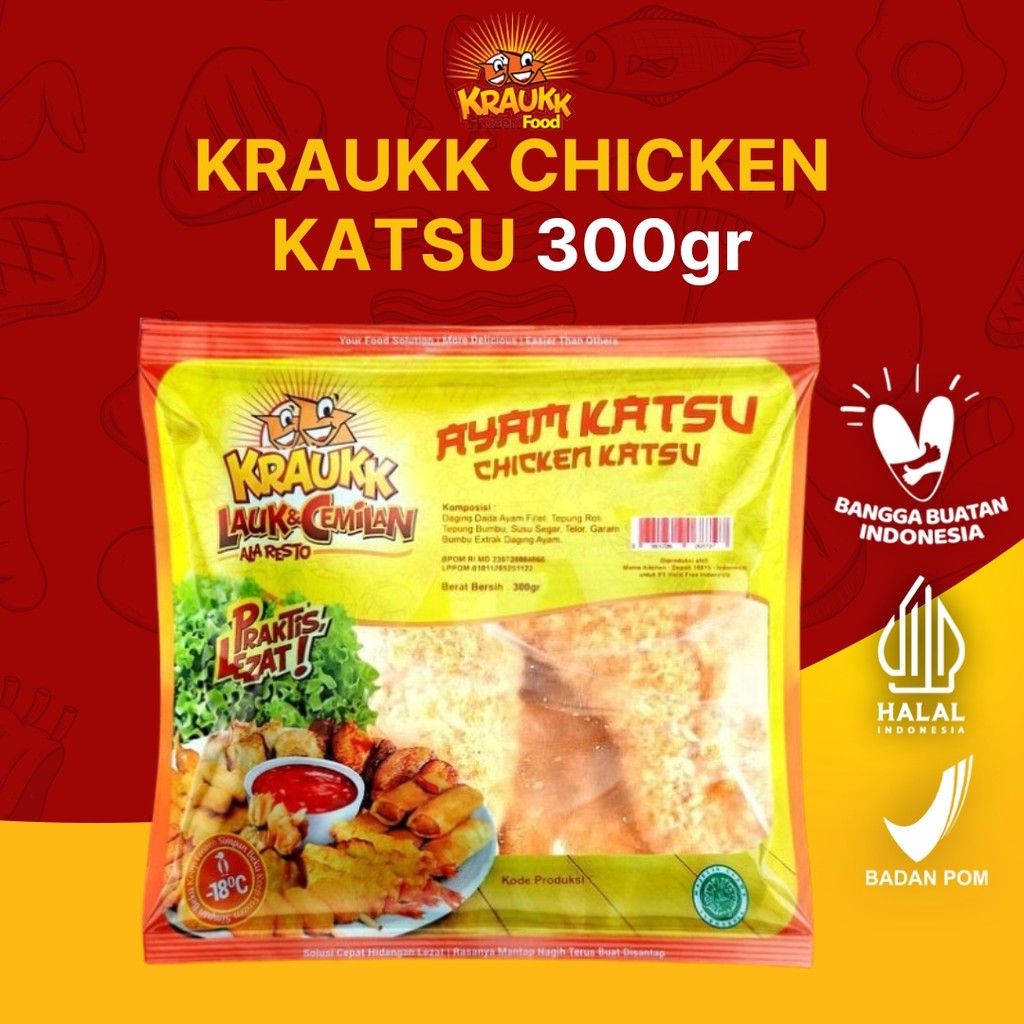 

Kraukk Ayam Katsu 300 Gram