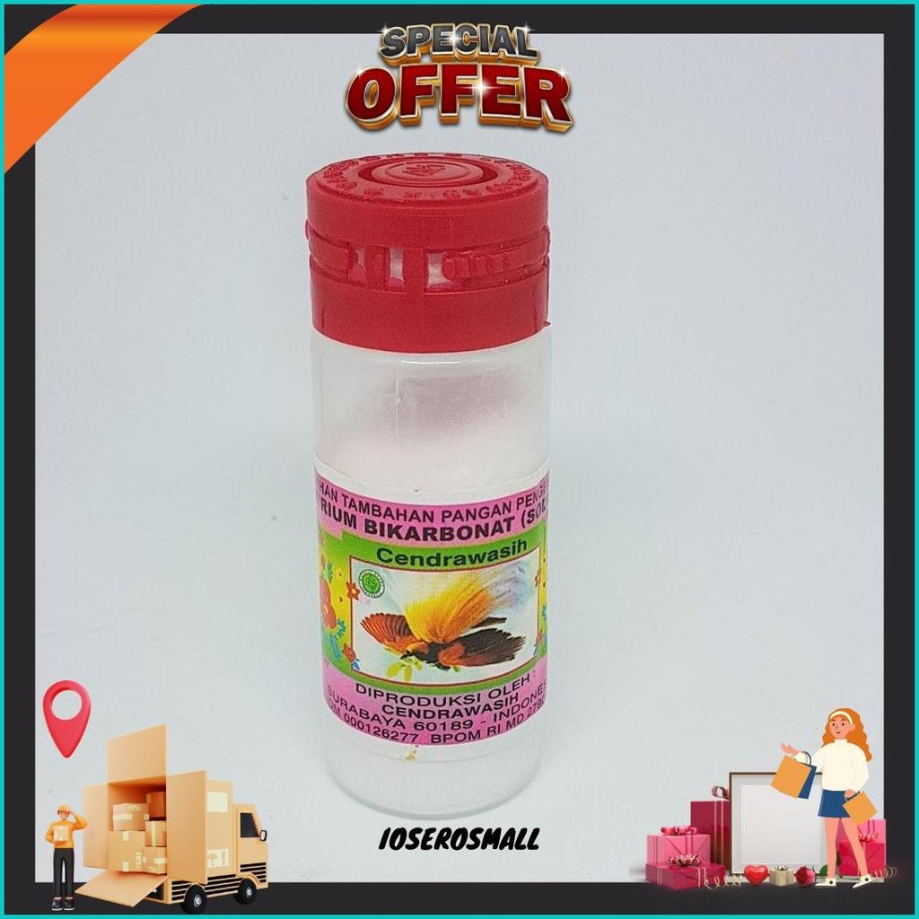 

Soda Kue Cap Cendrawasih 15Gr Termurah Banget