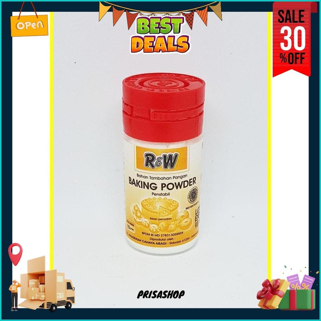 

Baking Powder R&W 10Gr Gratis Ongkir