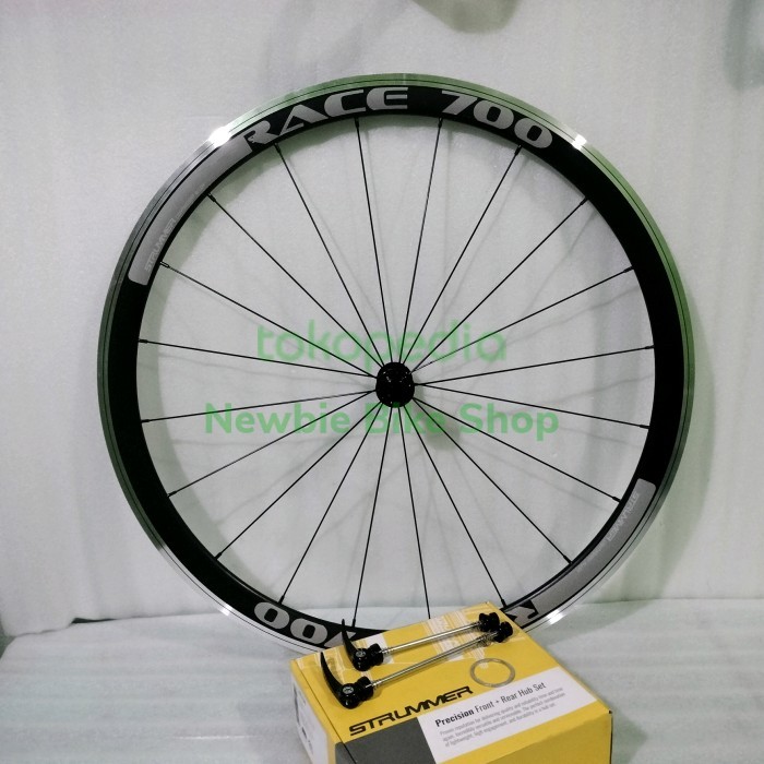 Wheelset 700c rimsbrake Strummer Race profil 40 mm HFH Ratchet & Pawls