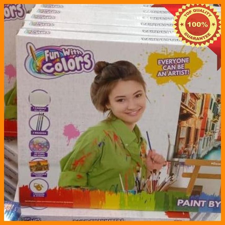 

(BEC) SALE: FUN WITH COLORS PAINT BY NUMBERS 6+ EMCO ORIGINAL