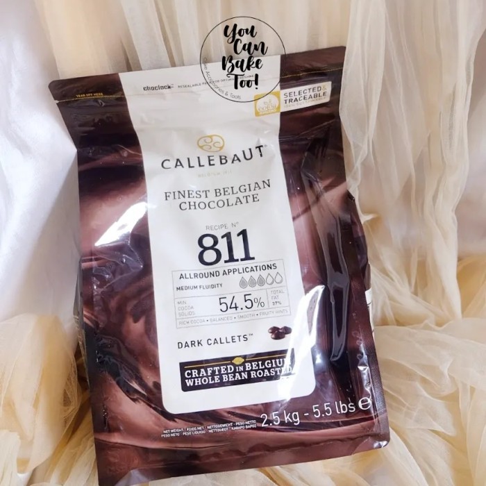 Callebaut Dark Chocolate 811 54,5% 2,5kg