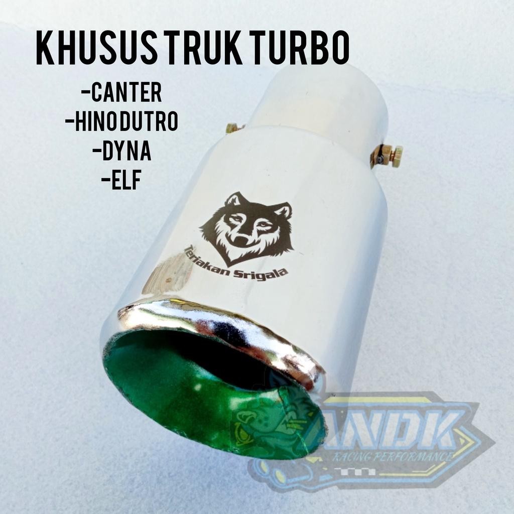 Knalpot Mobil Truk Suara Srigala Khusus Truk Turbo Canter Hino Dutro Elf 125Ps Dyna Ht