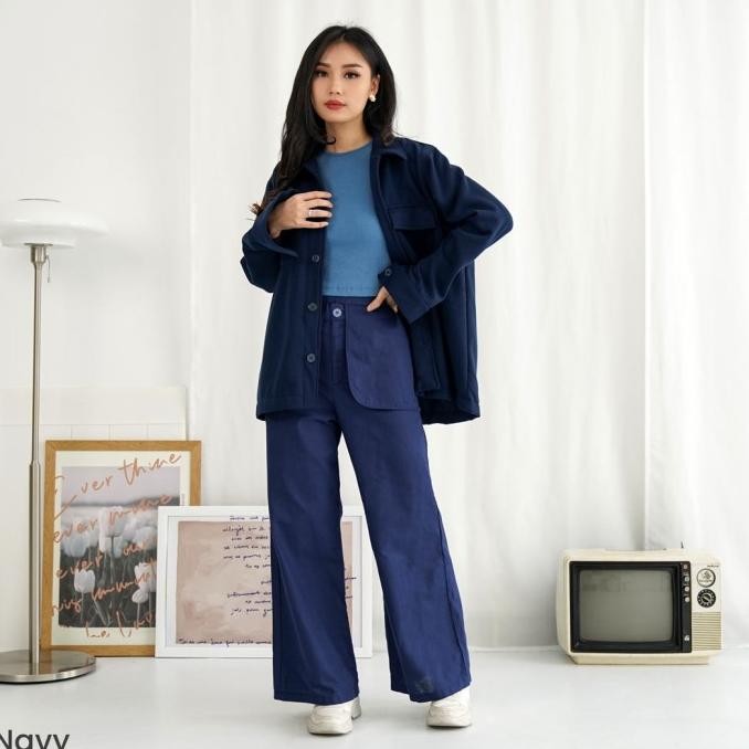 JH jacket fleece unisex shakai atasan fashion baju kemeja unisex couple