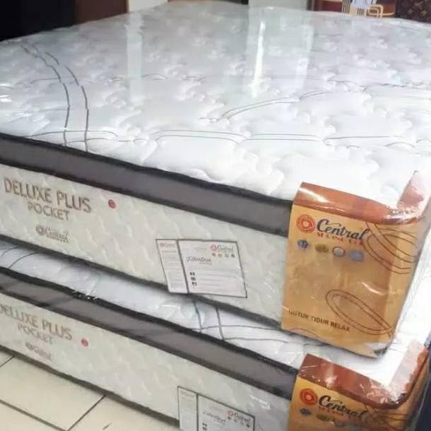 Deluxe Pocket Plus Plush Top 180X200 cm Central Springbed