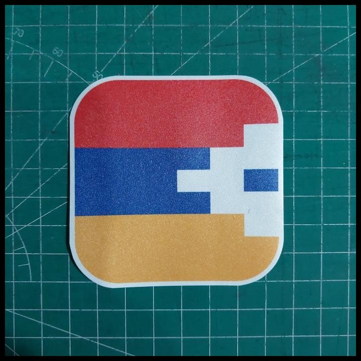

TERMURAH STICKER COUNTRIES REPUBLIC OF ARTSAKH FLAG STIKER !!!!!