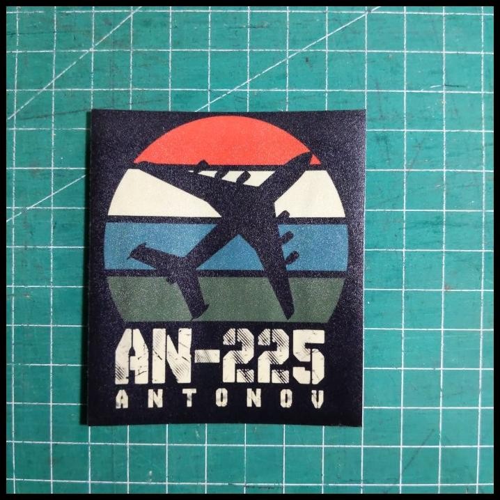 

GRATIS ONGKIR STICKER AVIATION AVIASI ANTONOV AN 225 STIKER !!