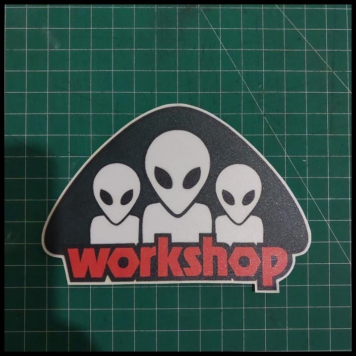 

GRATIS ONGKIR STICKER BRAND ALIEN WRKSHP BIG SIZE !!!