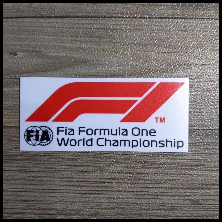 

TERBARU STICKER FORMULA ONE FIA F1 WORLD CHAMPIONSHIP !!!