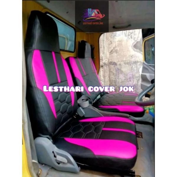 Sarung Jok Mobil Truk Canter 125Pc Bonus Sarung Stir / Cover Jok Mobil Truk Canter / Vareasi Jok Mob
