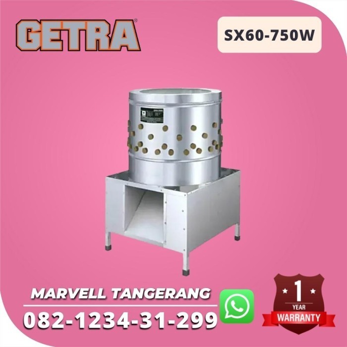 MESIN PENCABUT BULU AYAM GETRA SX60 750W