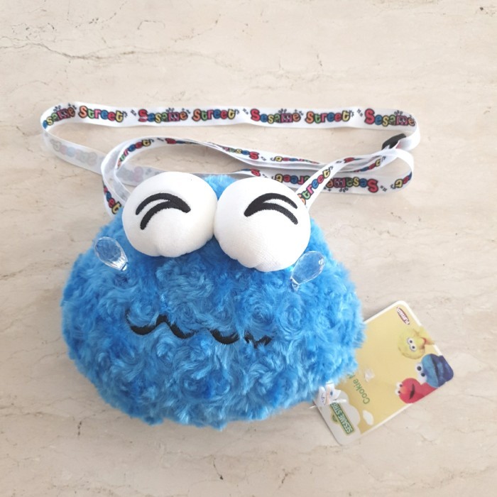 Tas Selempang Monster Cookies Sesame street Universal Studio