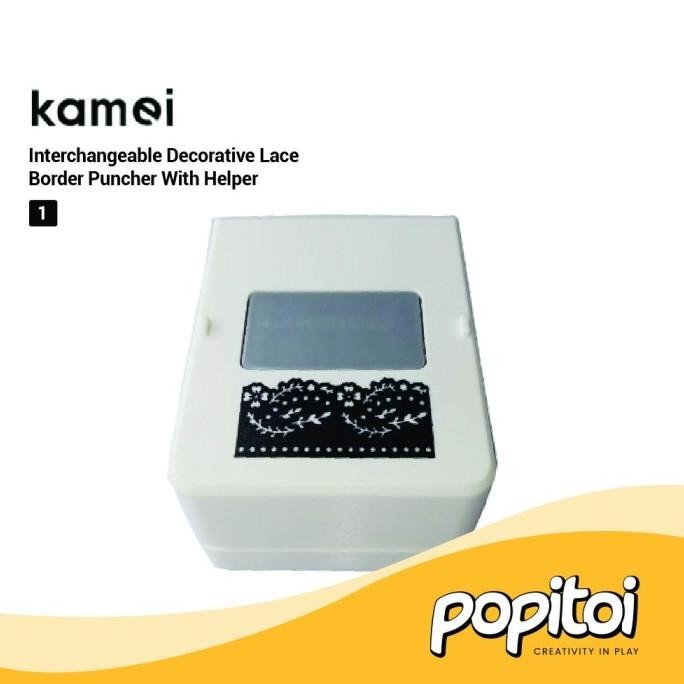 

sale! kamei lace border puncher decorative craft paper pembolong kertas