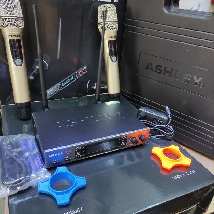 Hilmawanmall - Mic Wireless Ashley Combo Original/Mic Ashley Combo