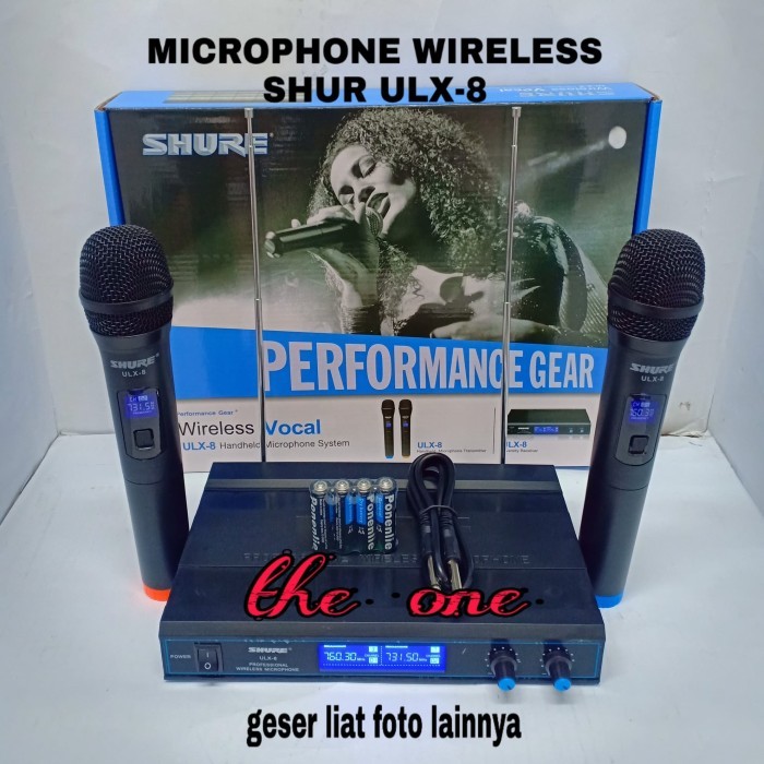 Hilmawanmall - Mic Wireless Shure Ulx 8
