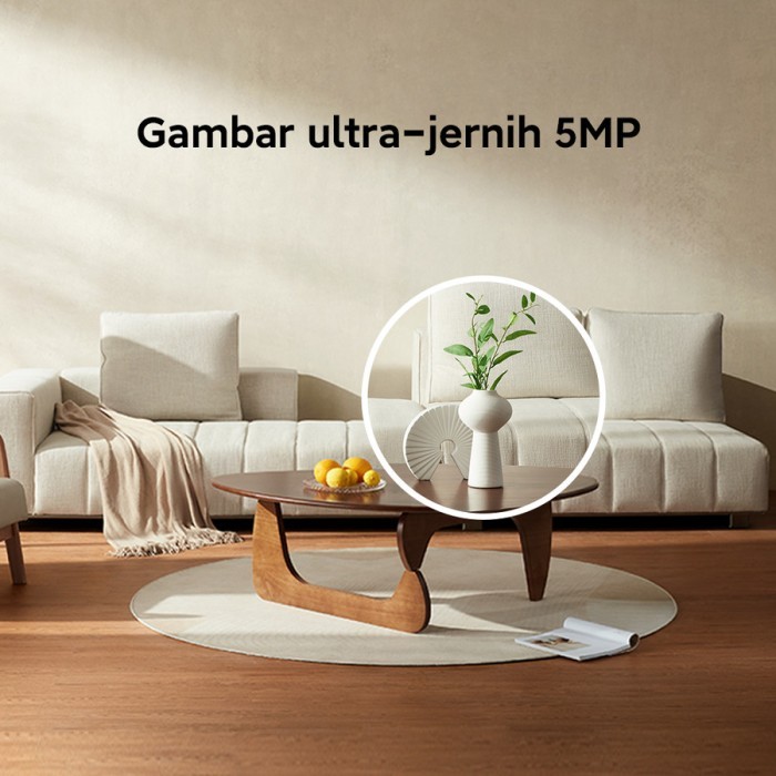 KAMERA XIAOYI YI DOME U PRO 3MP 2K ULTRA HD WIRELESS IP CAMERA CCTV