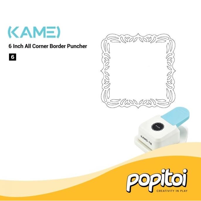 

sale! kamei 6 inch all around corner border puncher pemotong sudut kertas