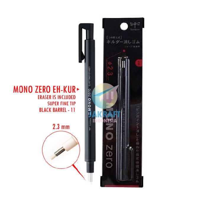 

Penghapus Pensil Bulat Tombow Eh-Kur 2.3 Mm Mono Zero Eraser