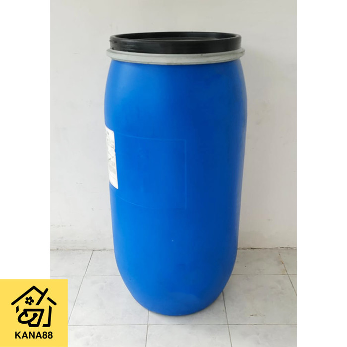 Tong/Drum Baru/Bekas Texapon 165L Tong Plastik Pengunci Tong Sampah