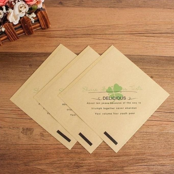 

sale! kertas donat laminasi coklat kertas sandwich pembungkus makanan